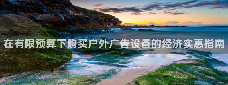 杏宇平台官网注册：在有限预算下购买户外广告设备的经济实惠指南