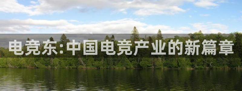 e8125雷火电竞官网：电竞东:中国电竞产业的新篇章