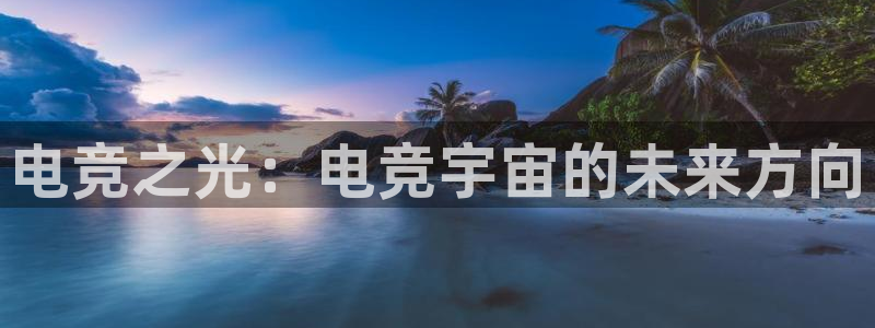 雷火电竞app官网：电竞之光：电竞宇宙的未来方向